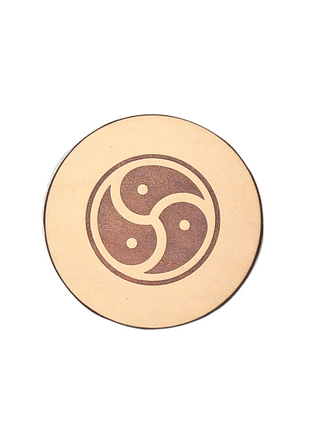 "BDSM Triskelen" Glass Coaster