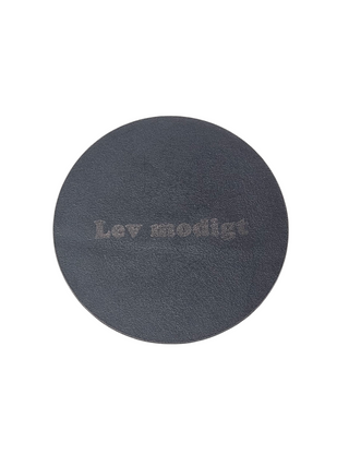 "Act bravely" Glass Coaster