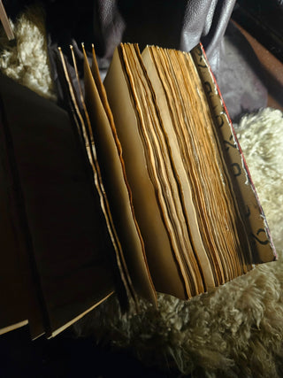 "Rofocale Red" Grimoire/Book of Shadows/Manuscript