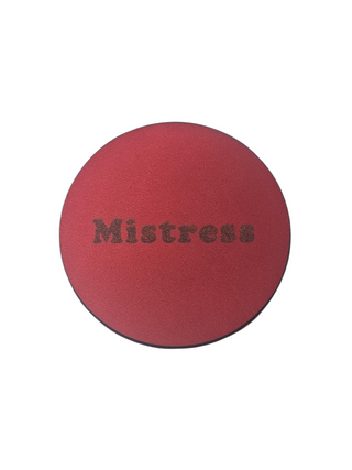 "Mistress" Glass Coaster